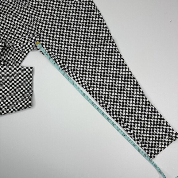Betabrand NWT Catstooth Skinny-Leg Pencil Dress Yoga Pant Small Short Petite - Picture 12 of 15